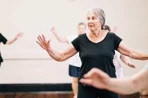Keeping active and flexible: Pilates in older age
